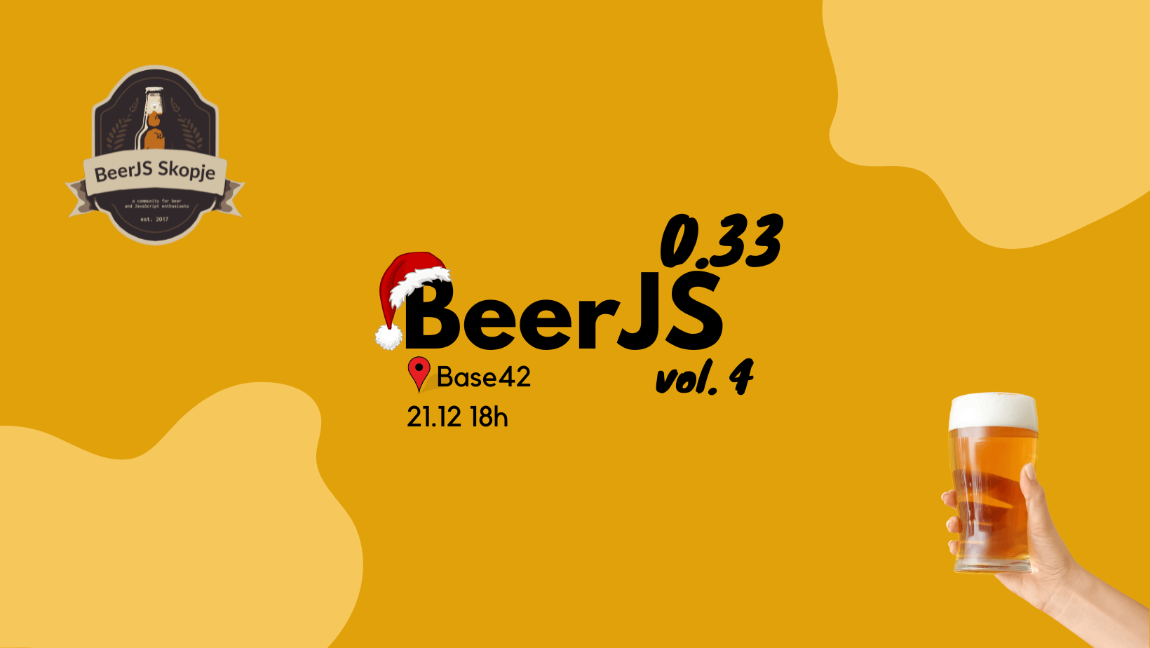 BeerJS 0.33, Vol 4 - 21 декември